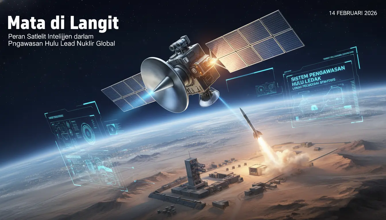 Mata di Langit: Peran Satelit Intelijen dalam Pengawasan Hulu Ledak Nuklir Global